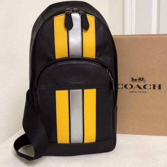 Coach Houston Pack With Varsity Stripe - Picture 1 of 8